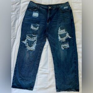 SHEIN blue jeans size 3x (us: size 16)